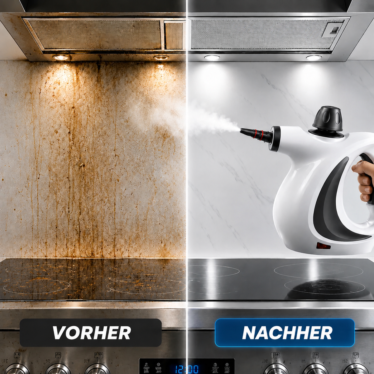 WHALE®️ Hochtemperatur-Dampfreiniger