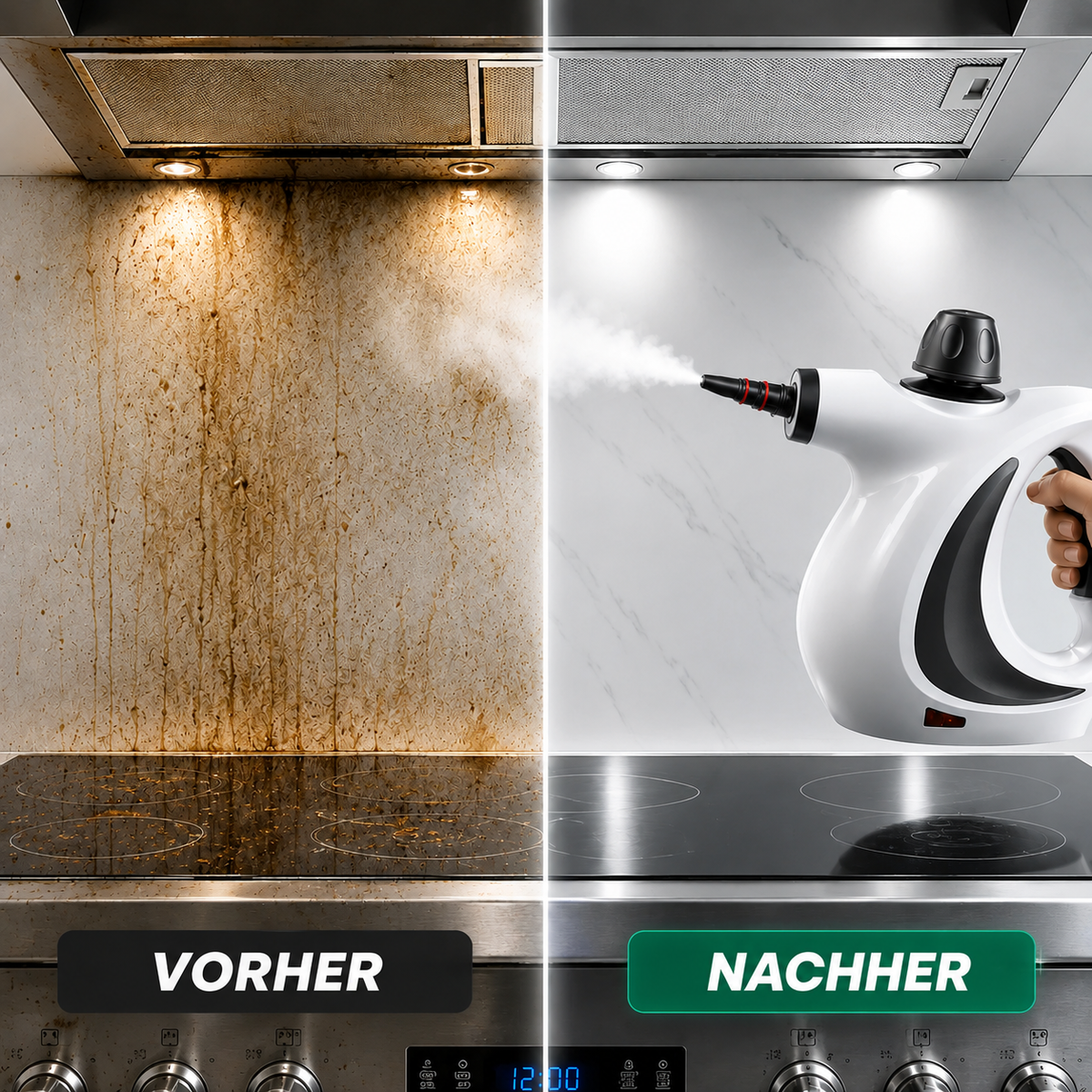 WHALE®️ Hochtemperatur-Dampfreiniger