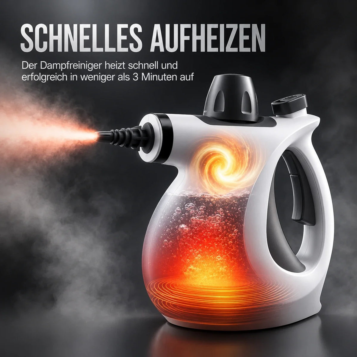 WHALE®️ Hochtemperatur-Dampfreiniger