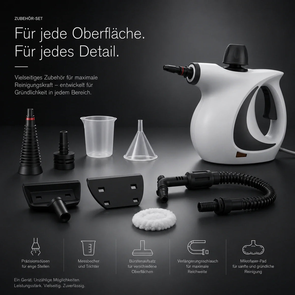 WHALE®️ Hochtemperatur-Dampfreiniger
