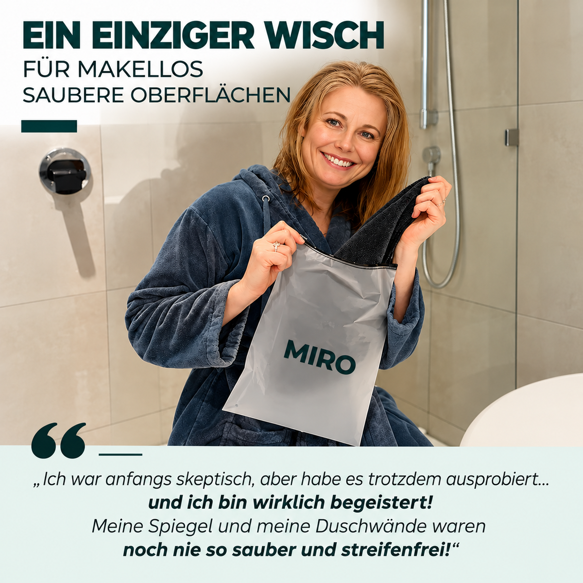 Whale Mikrofaser Trockentuch